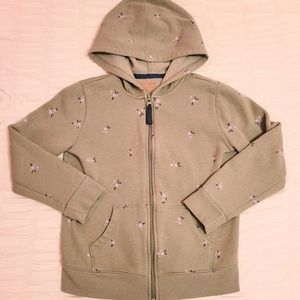 Girls Zip Up Sweater